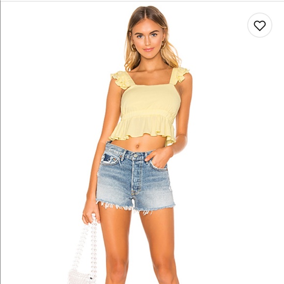 superdown Tops - NWTs Lyla Cami Top Baby Yellow